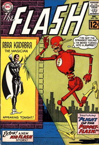 The Flash (DC, 1959 series)  #133 (December 1962) — Plight of the Puppet-Flash!