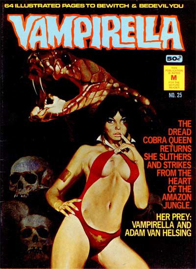 Vampirella (KG Murray, 1974 series) #25 [March 1976?]