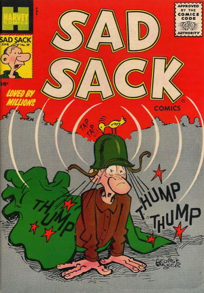 Sad Sack Comics (Harvey, 1949 series) #59 (June 1956)