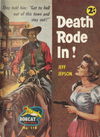 Bobcat Western (Cleveland, 1960? series) #118 — Death Rode In! ([1961?])