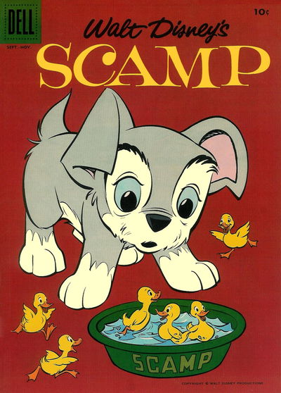 Walt Disney's Scamp (Dell, 1958 series) #7 (September-November 1958)