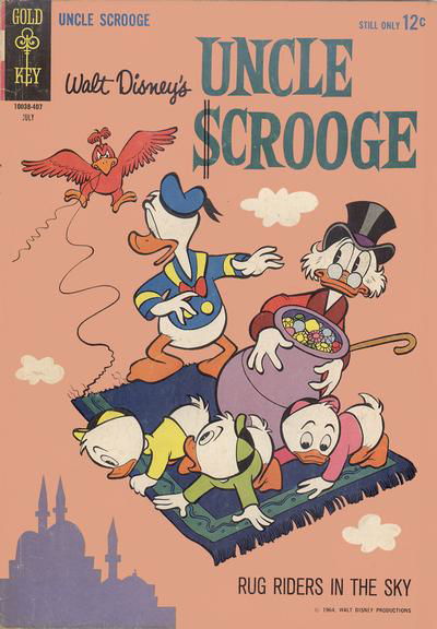 Walt Disney Uncle Scrooge (Western, 1963 series) #50 (July 1964)