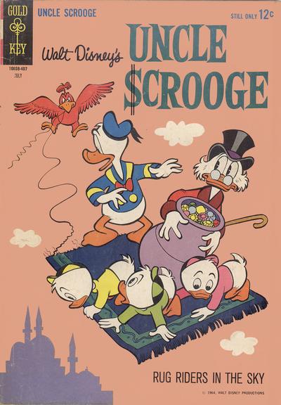 Walt Disney Uncle Scrooge  #50 (July 1964)