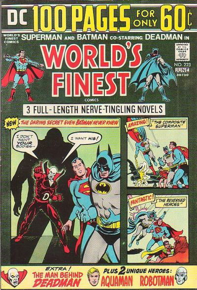 World's Finest Comics (DC, 1941 series) #223 May-June 1974