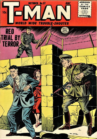 T-Man (Quality, 1951 series) #37 (April 2025)