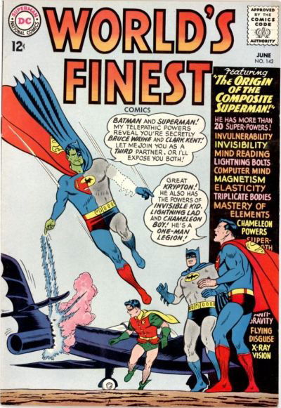 World's Finest Comics (DC, 1941 series) #142 June 1964