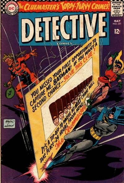 Detective Comics (DC, 1937 series) #351 (May 1966)