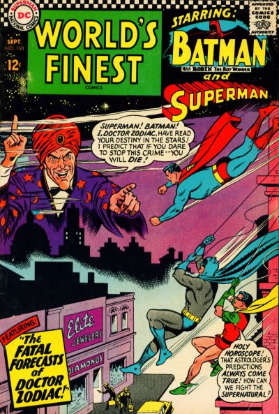 World's Finest Comics (DC, 1941 series) #160 (September 1966)