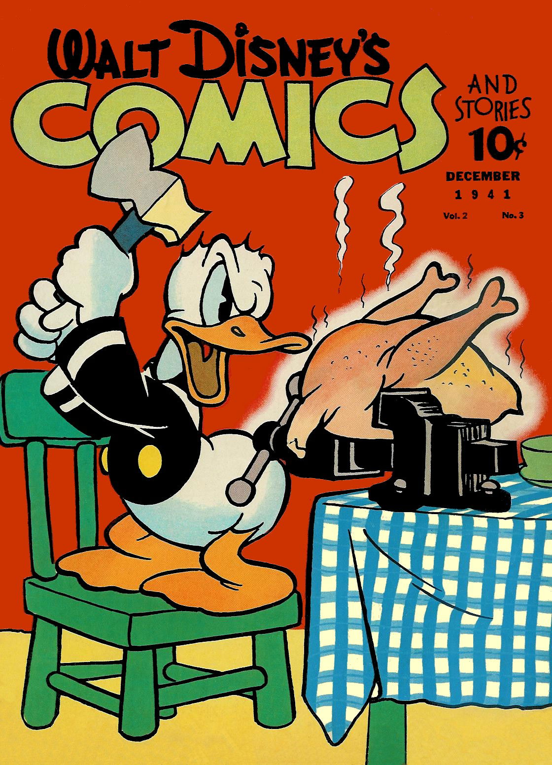 Walt Disney's Comics and Stories (Dell, 1940 series) v2#3 [15] (December 1941)