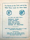 Captain Justice (New Century, 1950 series) #6 — For Stories of the Turf, and of the Wild West, Look for These Seals (page 1)