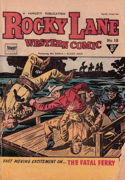 Rocky Lane Western Comic  #19 ([December 1950?])