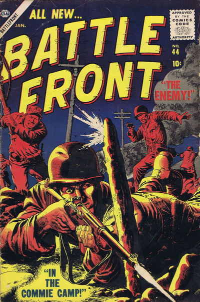 Battlefront (Marvel, 1952 series) #44 (January 1957)