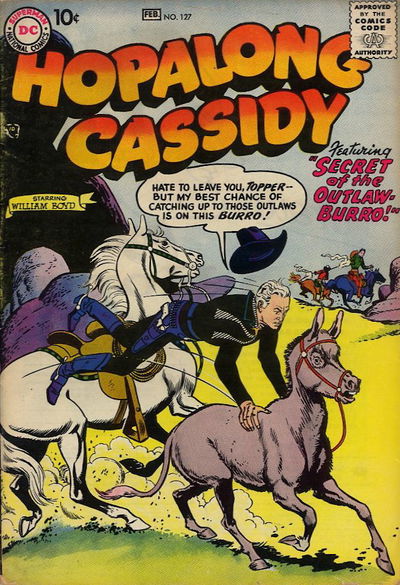 Hopalong Cassidy (DC, 1954 series) #127 (January-February 1958)