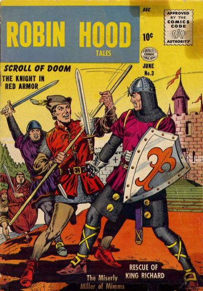 Robin Hood Tales (Quality, 1956 series) #3 (June 1956)