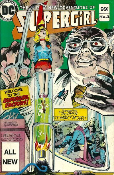 The Daring New Adventures of Supergirl  #3 (March 1984)