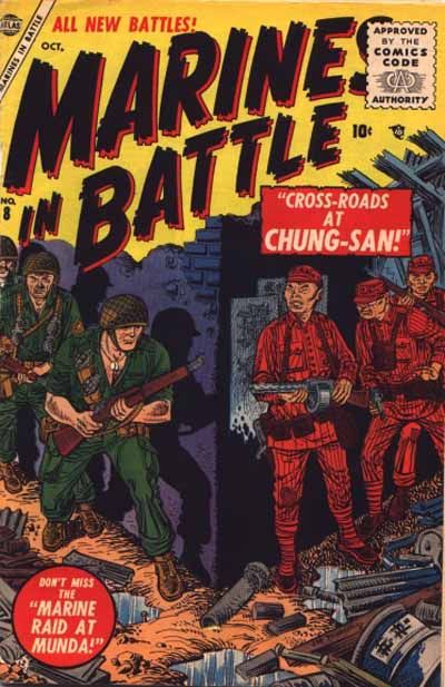 Marines in Battle  #8 (October 1955)