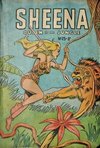 Sheena Queen of the Jungle (HJ Edwards) #23 (August 1952?)