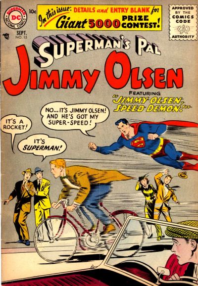 Superman's Pal, Jimmy Olsen (DC, 1954 series) #15 (September 1956)