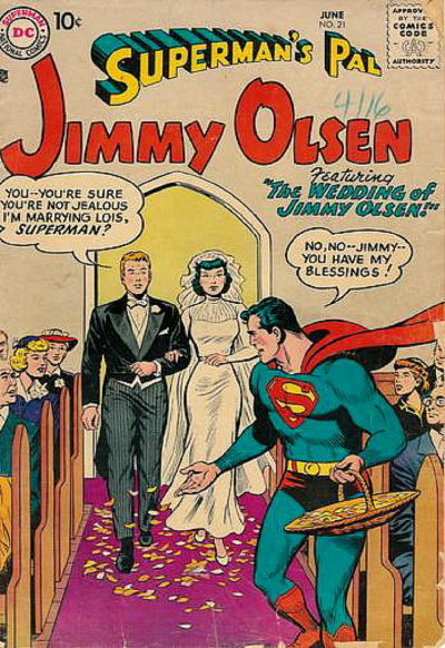 Superman's Pal, Jimmy Olsen (DC, 1954 series) #21 (June 1957)
