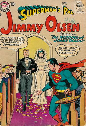 The Wedding of Jimmy Olsen!