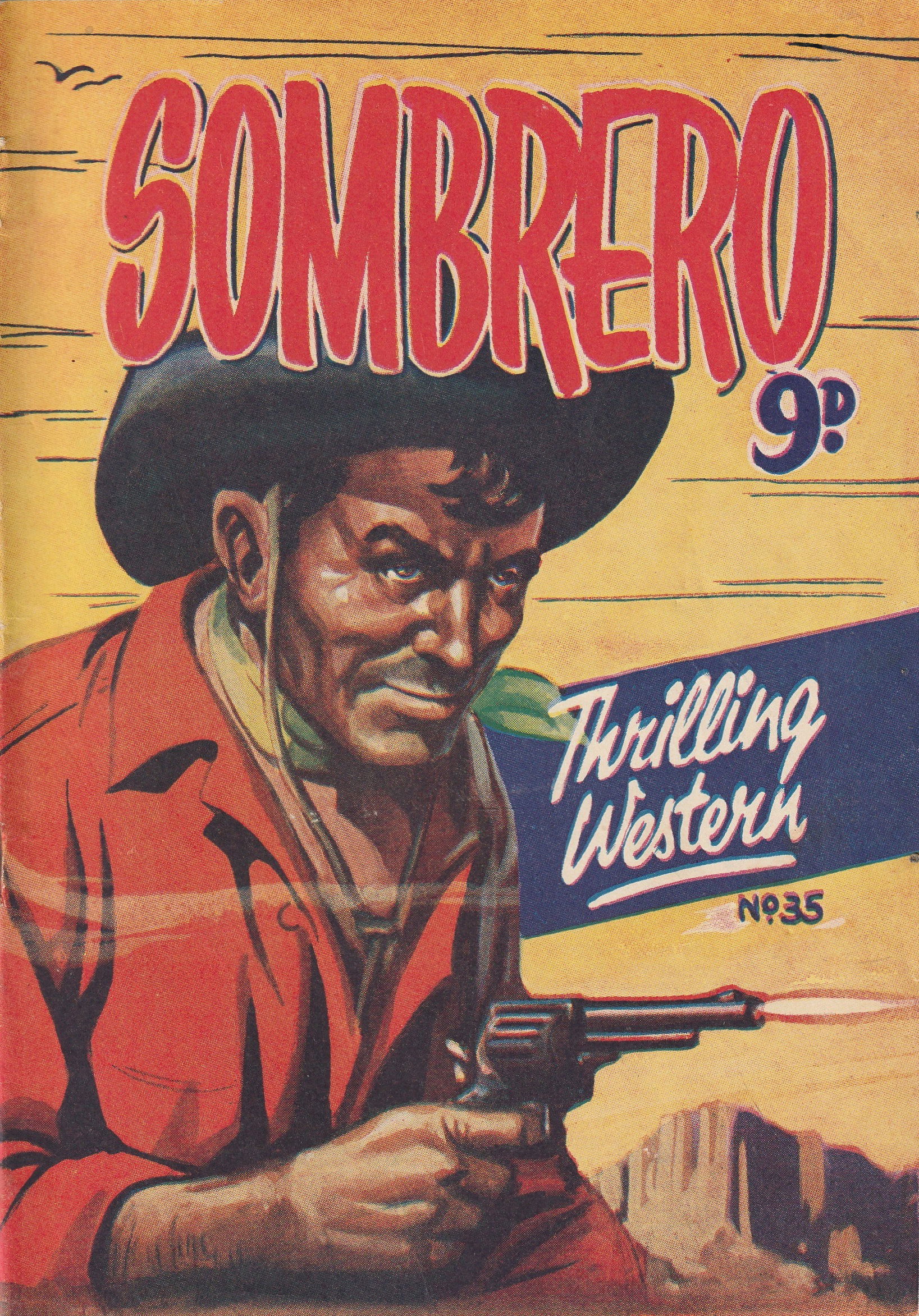Thrilling Western Magazine (Action Comics, 1950? series) #35 ([September 1953?])