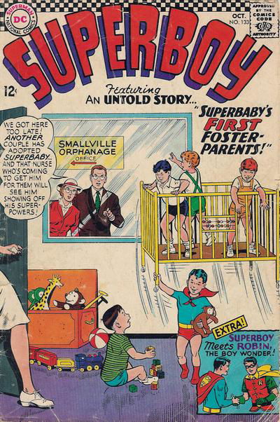 Superboy (DC, 1949 series) #133 (October 1966)