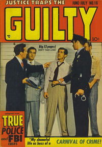 Justice Traps the Guilty (Prize, 1947 series) v3#4 (16) (June-July 1950)