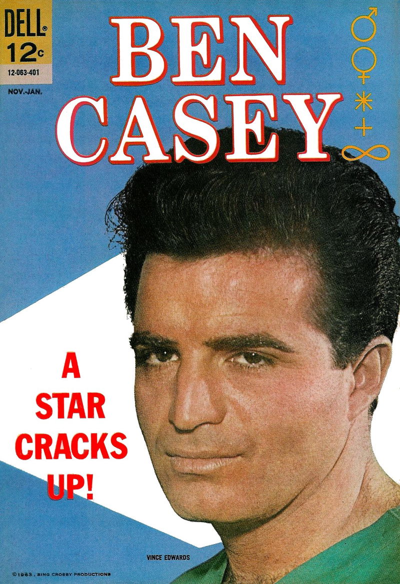 Ben Casey (Dell, 1962 series) #8 (November 1963-January 1964)