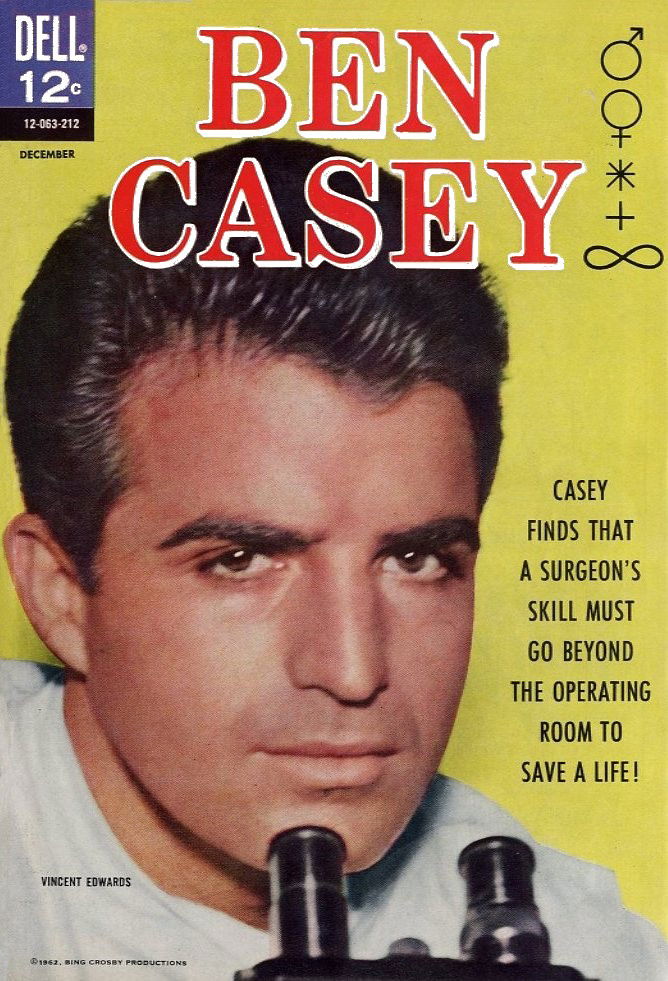 Ben Casey (Dell, 1962 series) #3 (December 1962)