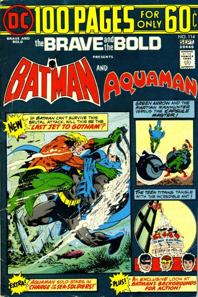 The Brave and the Bold (DC, 1955 series) #114 (August-September 1974)