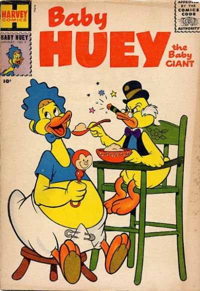 Baby Huey, the Baby Giant  #3 (January 1957)