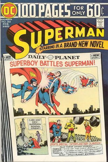 Superboy Battles Superman!