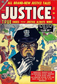 Justice (Atlas [Marvel], 1947 series)  #52 (March 1955)