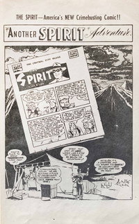 The Spirit (Transport, 1953 series)  #8 ([November 1953?]) — Untitled [Quirte]