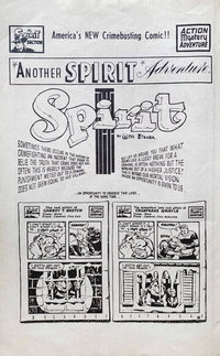 The Spirit (Transport, 1953 series)  #8 ([November 1953?]) — Untitled [Two Lives]