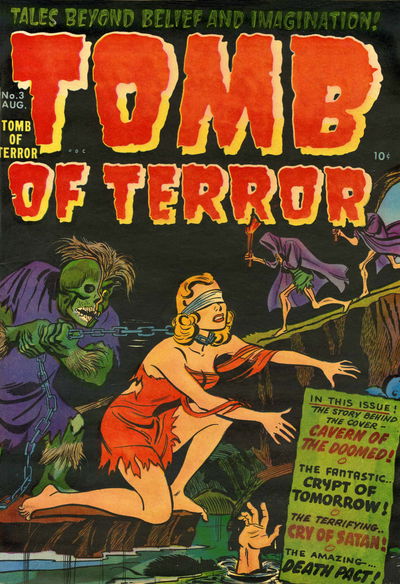 Tomb of Terror (Harvey, 1952 series) #3 (August 1952)