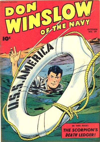 Don Winslow of the Navy (Fawcett, 1943 series) #39 (October 1946)