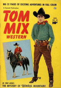 Tom Mix Western (Fawcett, 1948 series) #32