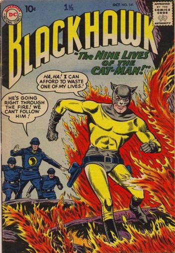 Blackhawk (DC, 1957 series) #141 October 1959