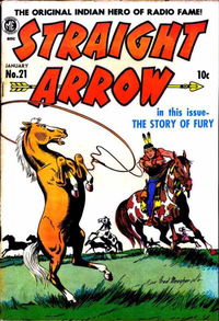 Straight Arrow (Magazine Enterprises, 1950 series) #21 (January 1952)