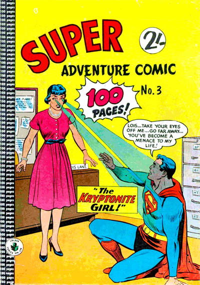 Super Adventure Comic (Colour Comics, 1960 series) #3 [August 1960]