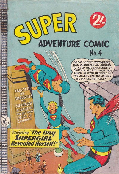 Super Adventure Comic (Colour Comics, 1960 series) #4 [November 1960?]