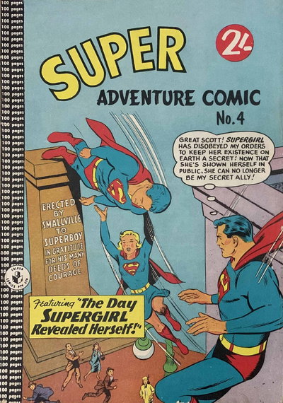 Super Adventure Comic  #4 ([November 1960?])