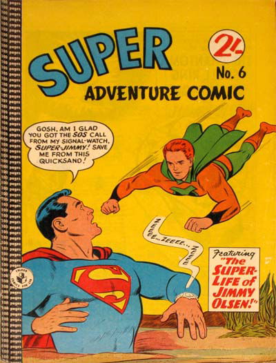 Super Adventure Comic (Colour Comics, 1960 series) #6 ([May 1961?])