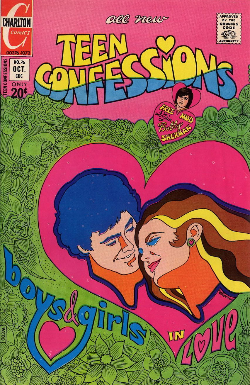Teen Confessions (Charlton, 1959 series) #76 (October 1972)