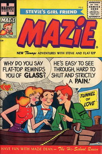 Mazie (Harvey, 1955 series)  #17 (August 1955)