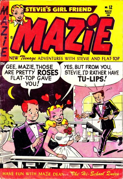 Mazie (Nation-Wide, 1952 series)  #12 (December 1953) — Untitled