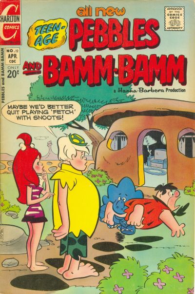 Pebbles And Bamm-Bamm (Charlton, 1972 series) #12 (April 1973)