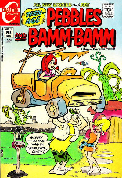 Pebbles And Bamm-Bamm (Charlton, 1972 series) #1 (February 1972)