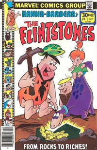 The Flintstones (Marvel, 1977 series)  #1 (October 1977) — From Rocks to Riches!